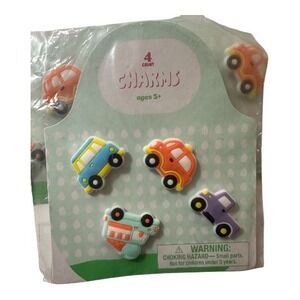 Lucky Star‎ Charms 4 Count Car Theme Ages 5+  New Set of 9